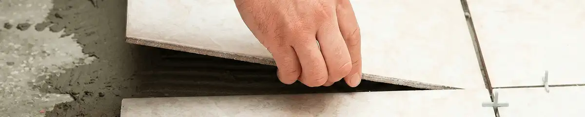 Professional installing ceramic tile floors in New Haven, CT